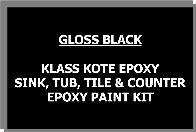 Black Bathtub Painting Kit Gloss Black Bathtub Painting Kit